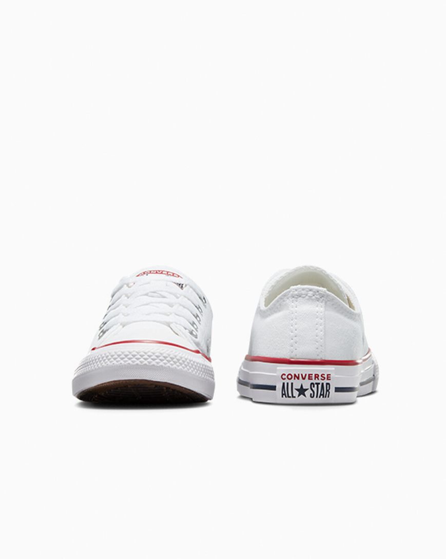 Boys' Converse Chuck Taylor All Star Classic Low Top Shoes White | AU 183E6X